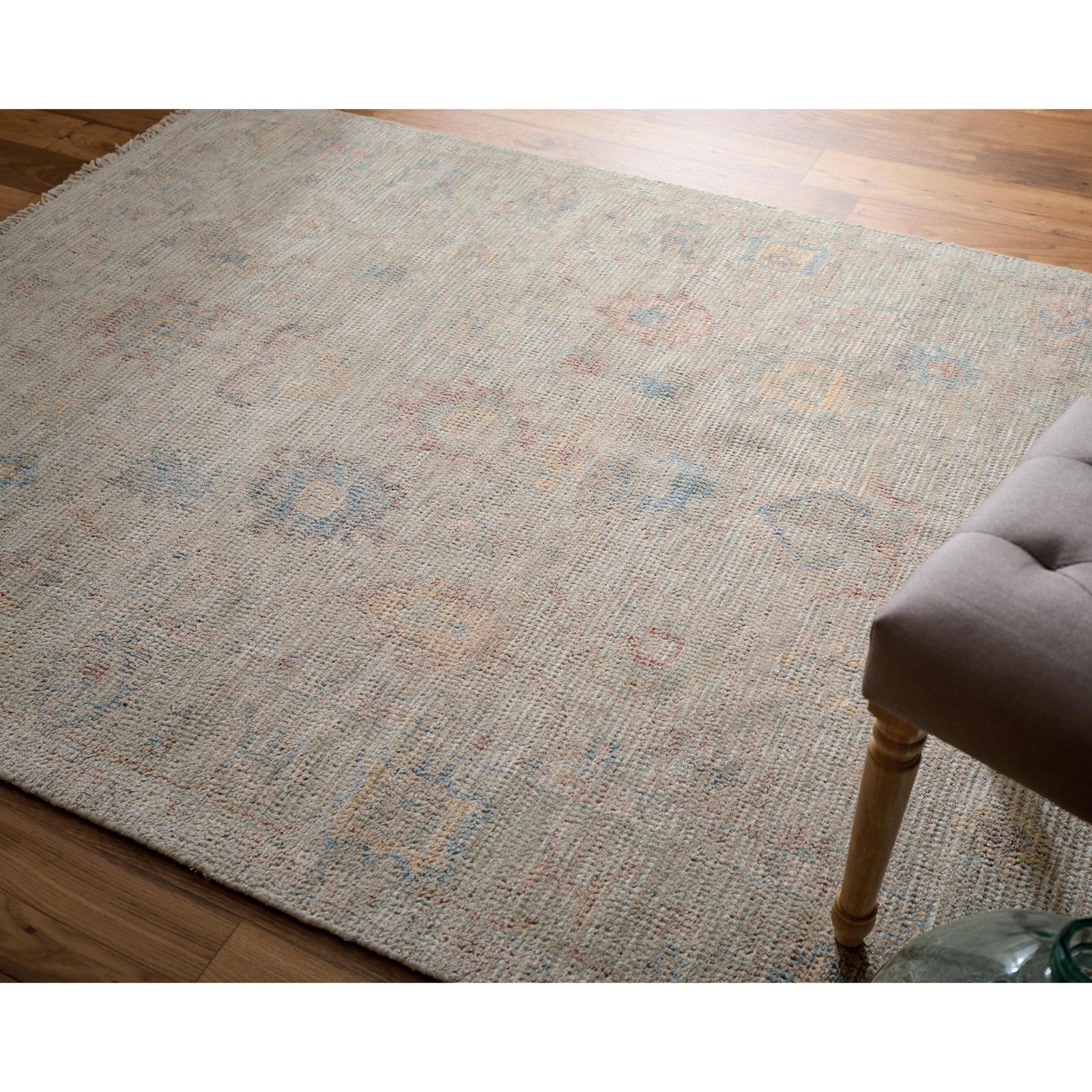 Feizy Caldwell 8978F Transitional Floral & Botanical Rug in Brown/Tan/Blue