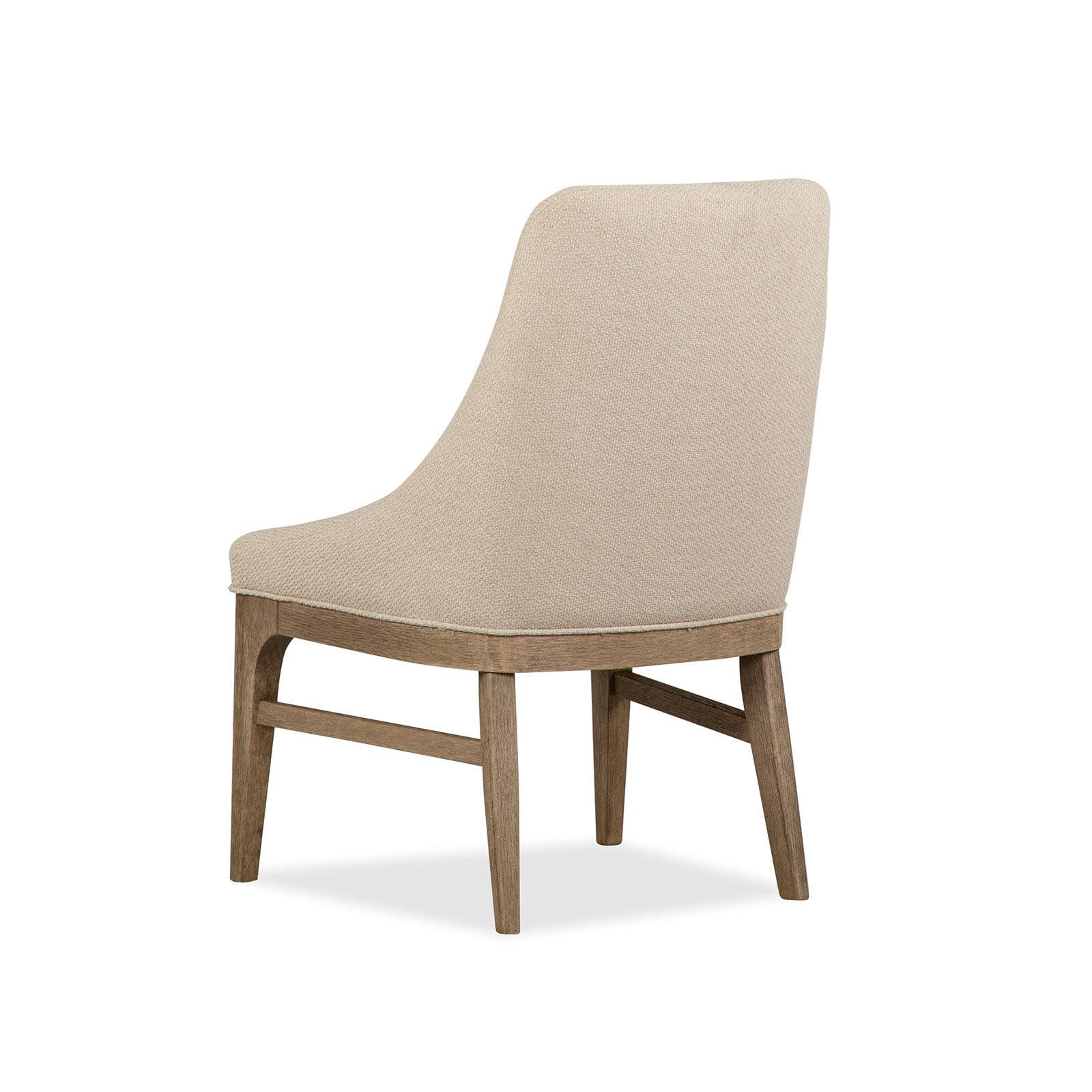 Magnussen Home Tristan Swiss Coffee Upholstered Arm Chair Set of 2