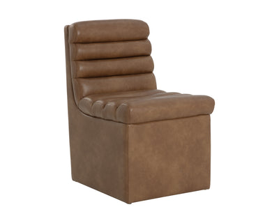 Sunpan Norm Wheeled Dining Chair
