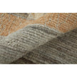 Feizy Kasbah 69FZF Transitional Moroccan Rug in Ivory/Gray/Orange