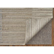 Feizy Elias 69FXF Modern Abstract Rug in Brown/Blue/Tan