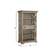 Magnussen Home Tinley Park Dove Tail Grey Bookcase