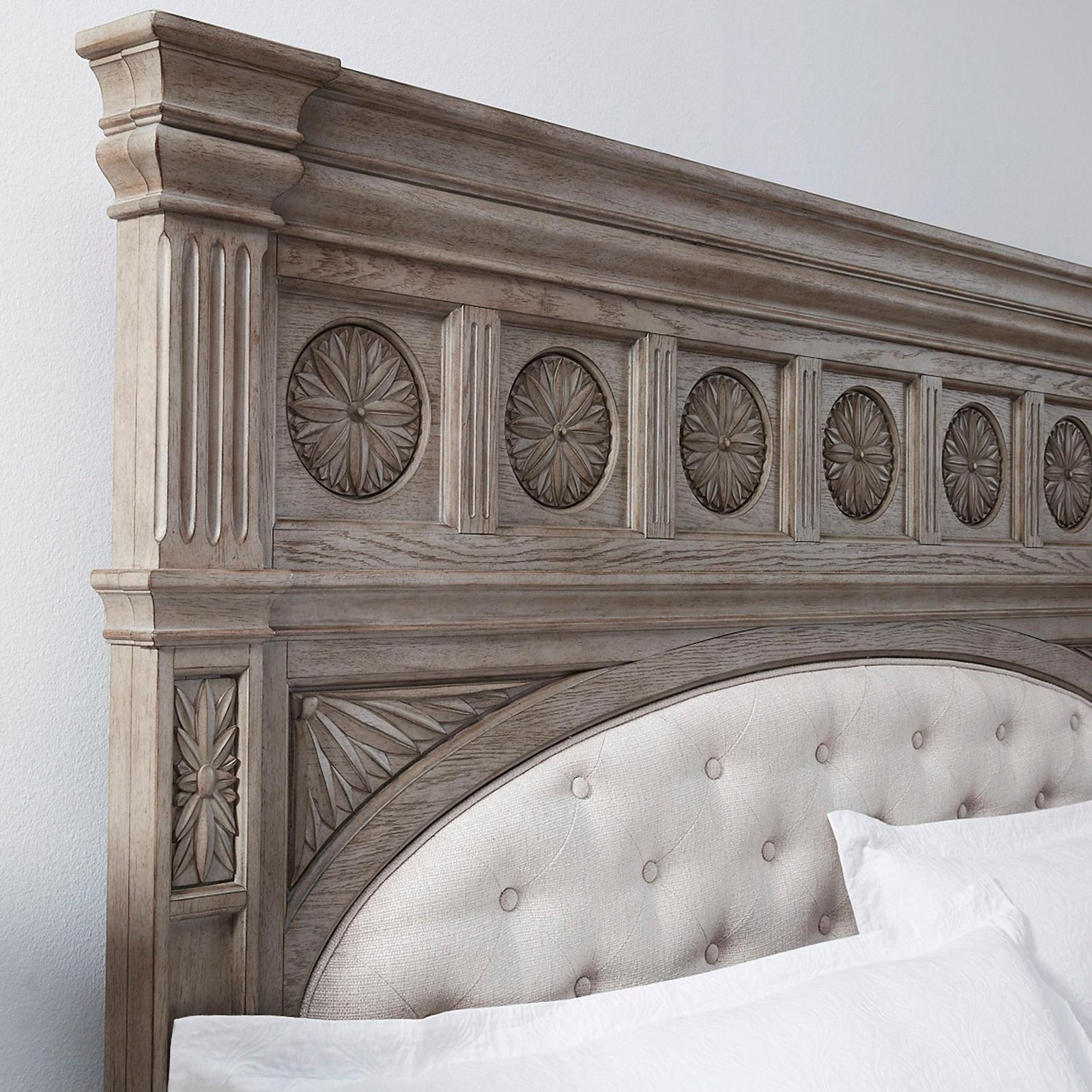 Pulaski Furniture Kingsbury French Gray Panel Bed