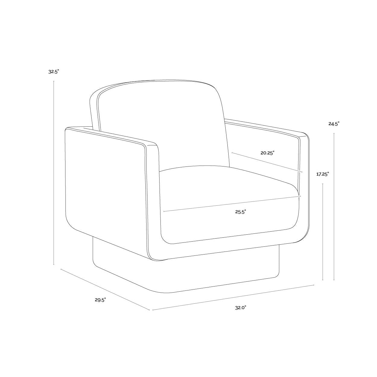 Sunpan Everton Armchair