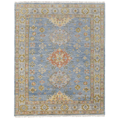 Feizy Fillmore 69CIF Transitional Diamond in Blue/Green/Yellow