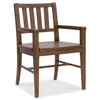 Hooker Furniture Driftwood Splatback Arm Chair