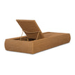 Century Furniture Outdoor Complements Poolside Wicker Reclining Chaise Lounge