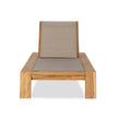 Century Furniture Outdoor Complements Poolside Teak Reclining Chaise Lounge I