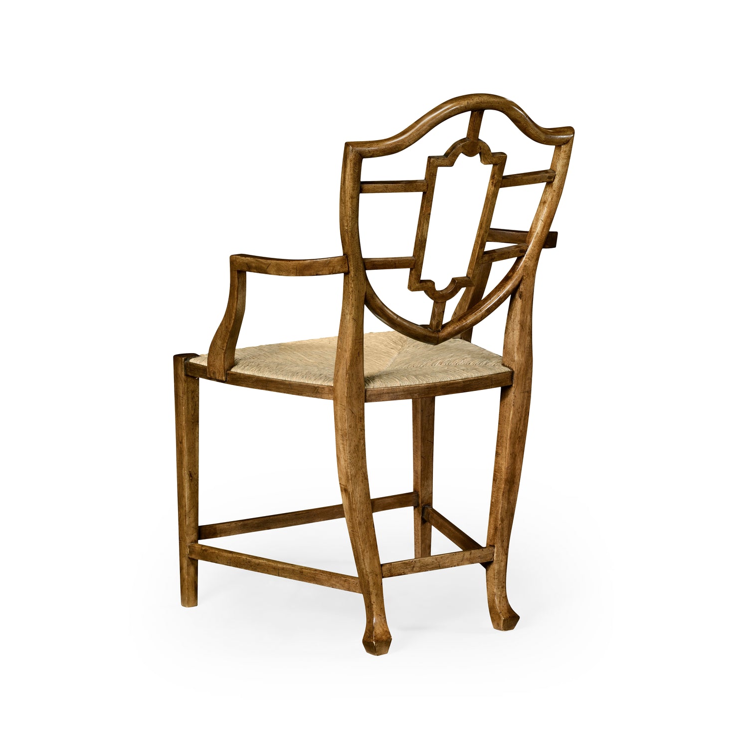 Jonathan Charles Aveburn Grey Fruitwood Arm Chair