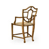 Jonathan Charles Aveburn Grey Fruitwood Arm Chair