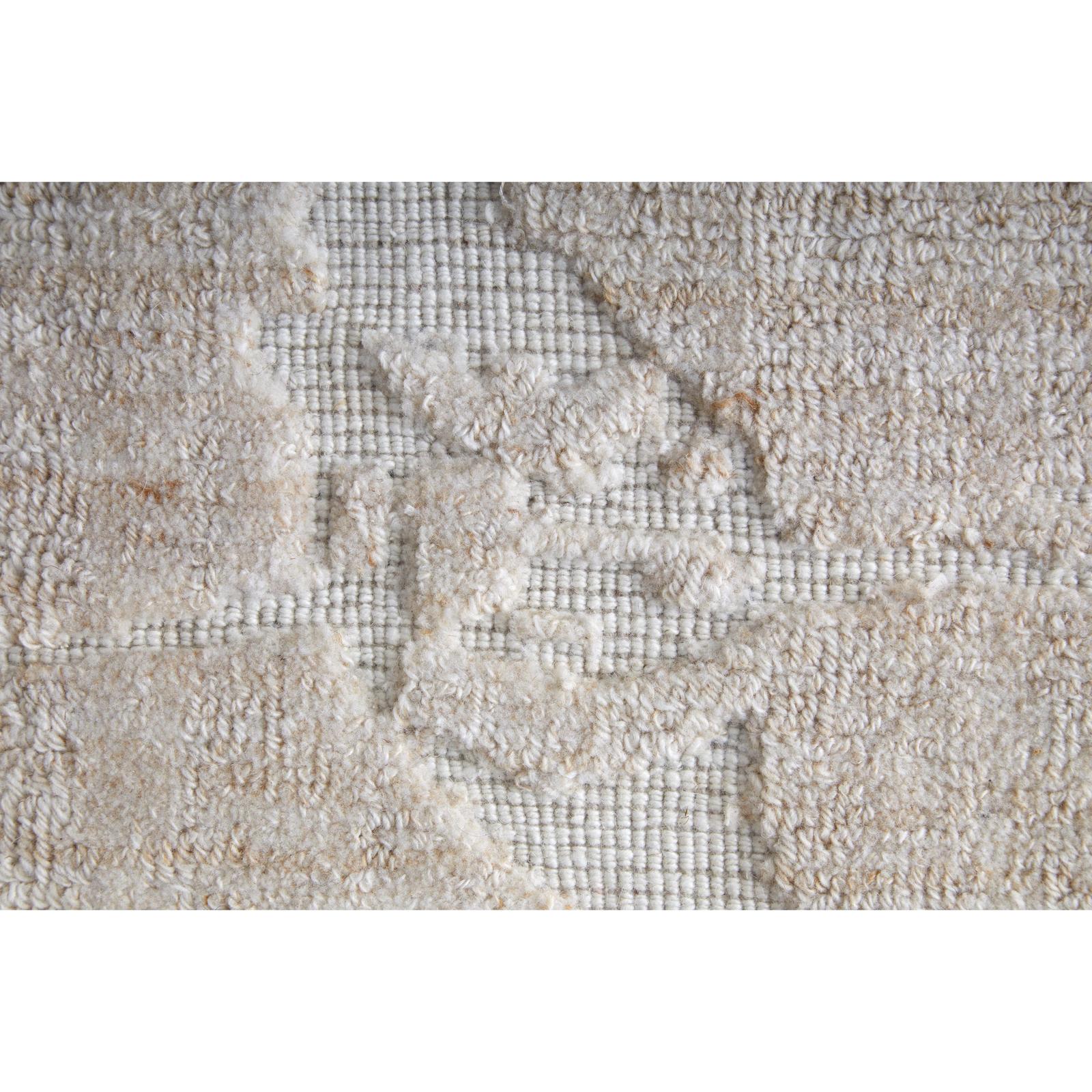 Feizy Aldrich T8019 Modern Solid, Tan/Ivory, Rug