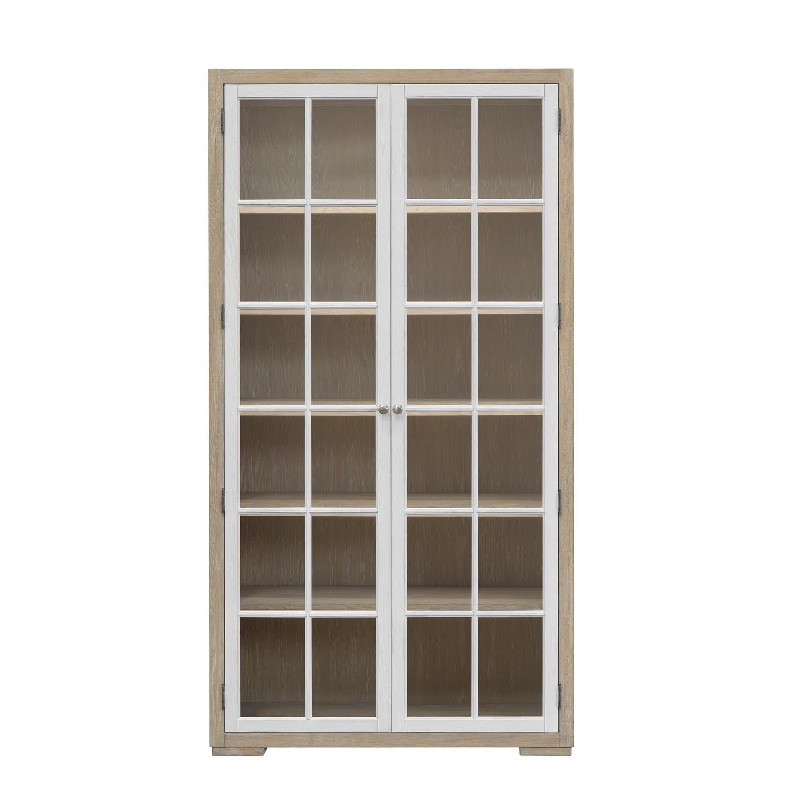 Pulaski Furniture Pulaski Furniture Accents Natural Wood Finish Door Bookcase