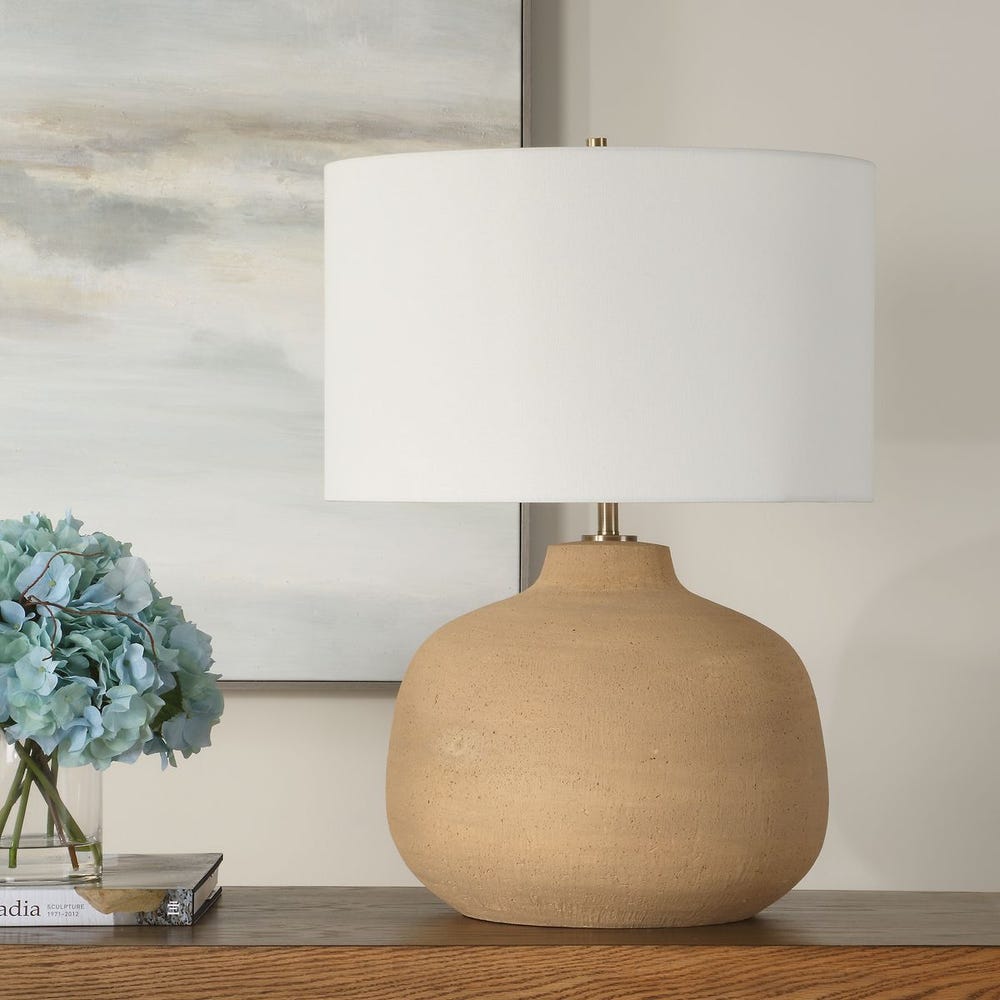 Uttermost Cline Terracotta Table Lamp