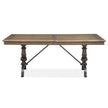 Magnussen Home Roxbury Manor Homestead Brown Extendable Rectangular Dining Table
