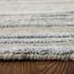 Feizy Elias 69FXF Modern Abstract Rug in Brown/Blue/Tan