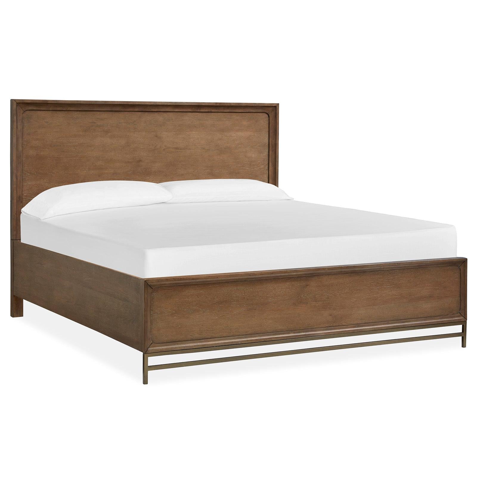 Magnussen Home Lindon Belgian Wheat & Coffee Bean Bed