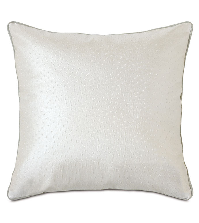 Eastern Accents Danae Faux Ostrich Euro Sham