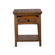 Magnussen Home Bay Creek Toasted Nutmeg End Table