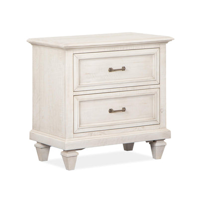 Magnussen Home Newport Alabaster Drawer Nightstand
