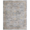 Feizy Augustine 39TZF Traditional Bordered, Blue/Ivory/Tan, Rug