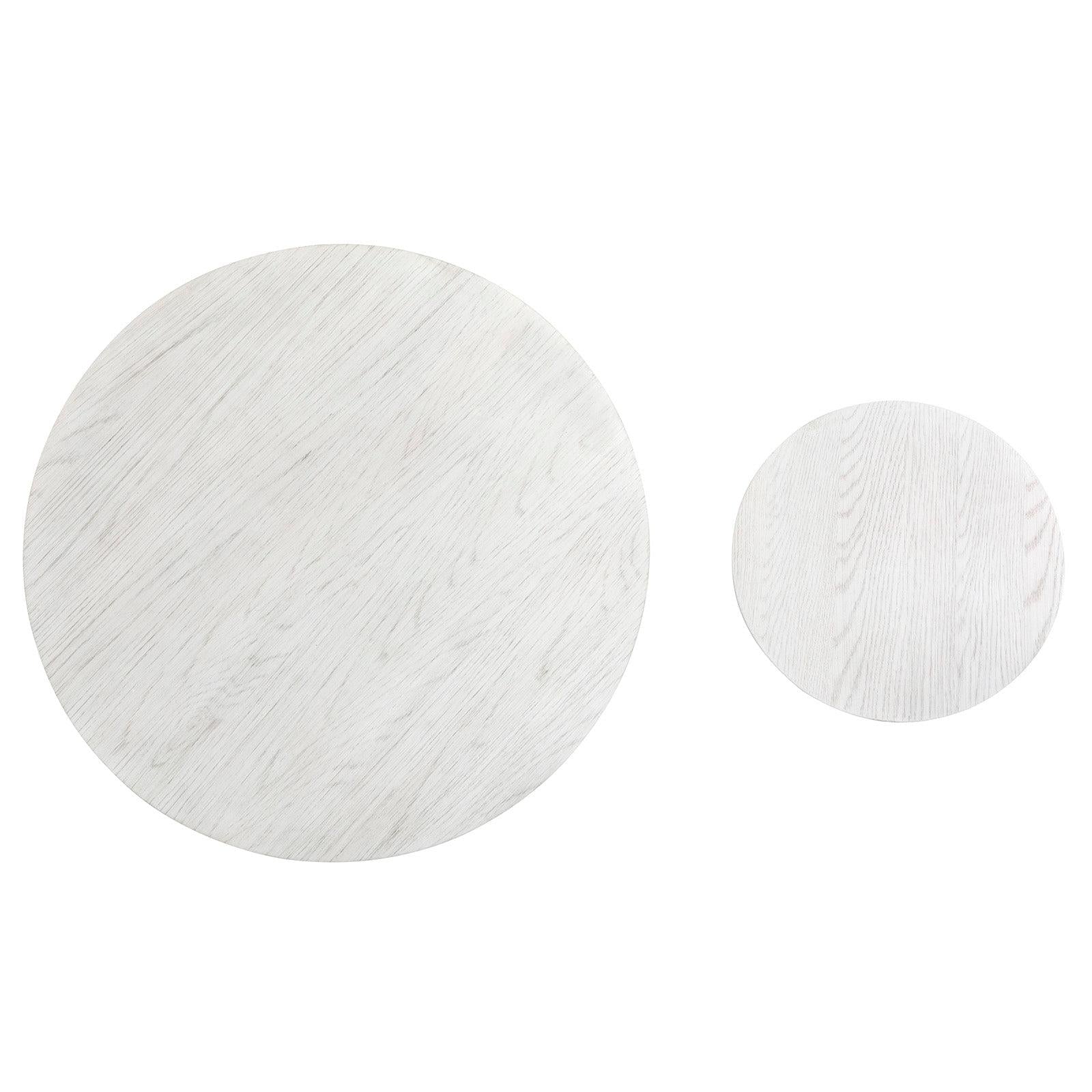 Salt Life Home Sunset Cove Moonlight Pearl Nesting Cocktail Table with Casters Sale