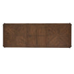 Magnussen Home Durango Willadeene Brown Extendable Trestle Dining Table