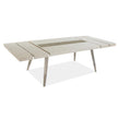 Magnussen Home Lenox Acadia White Dining Table