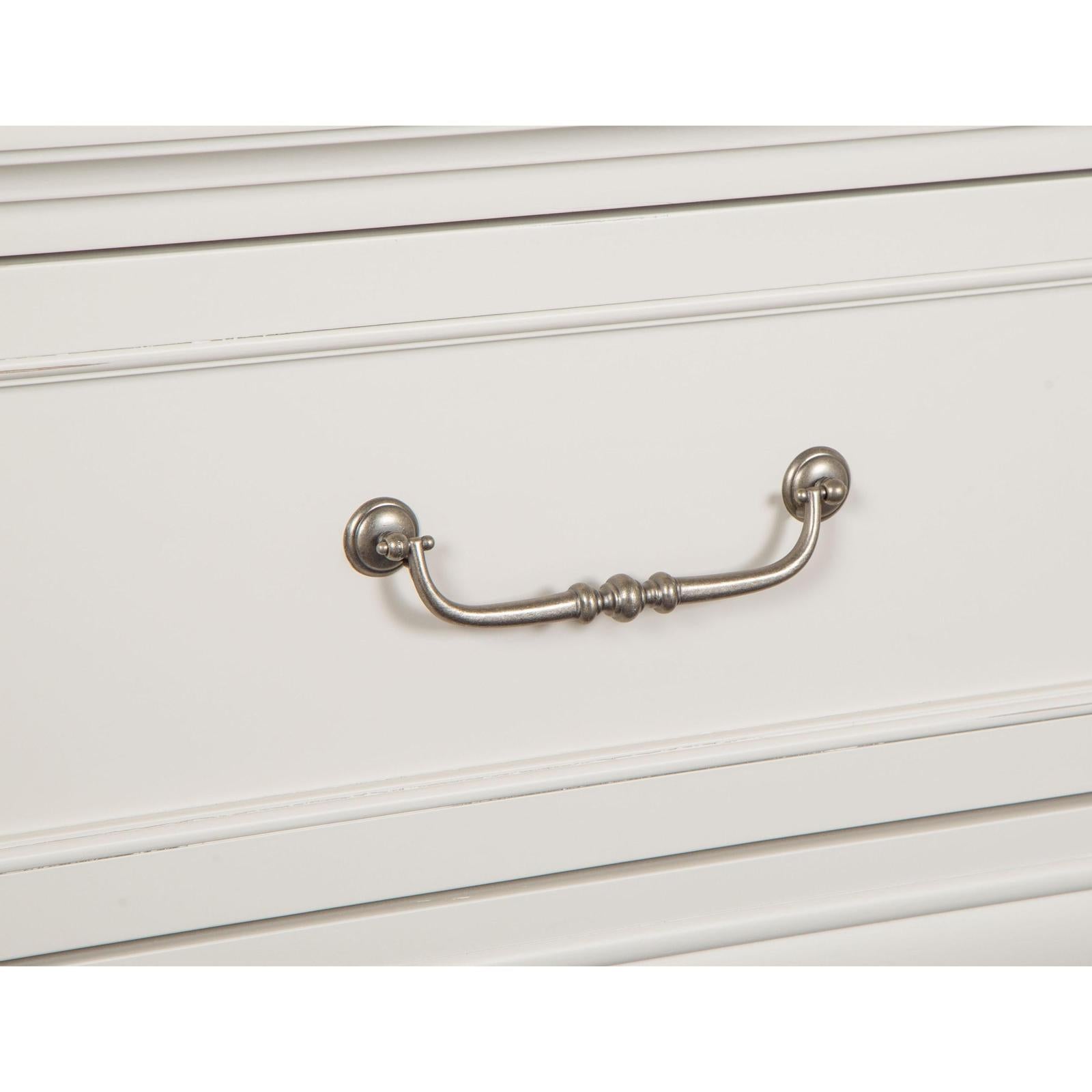 Magnussen Home Willowbrook Egg Shell White Bed
