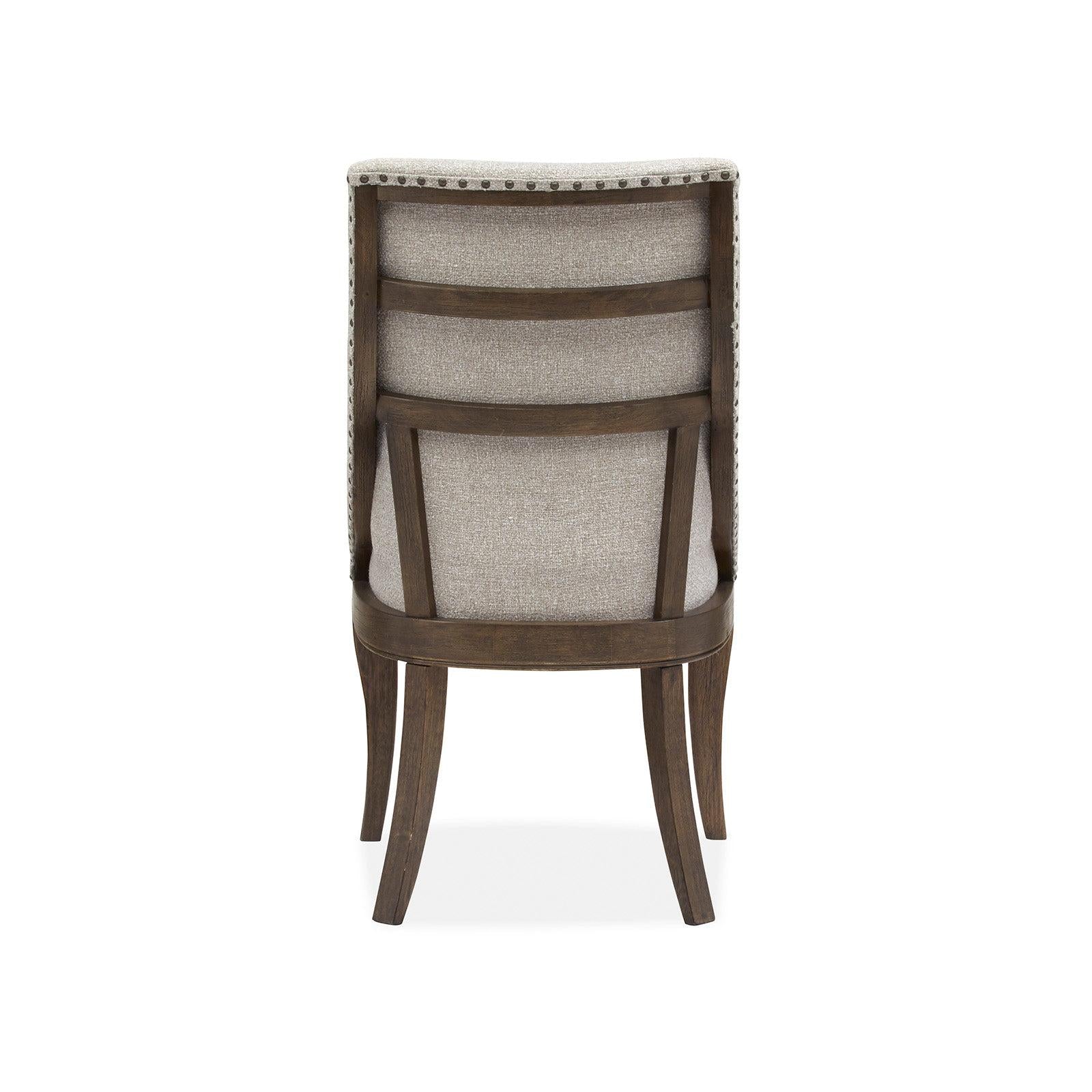 Magnussen Home Roxbury Manor Homestead Brown Upholstered Arm Chair Set of 2