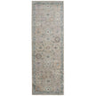 Feizy Dartmouth 39QLF Transitional Floral & Botanical Rug in Gray/Blue/Taupe