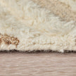 Feizy Anica 8008F Transitional Geometric Rug in Ivory/Taupe/Brown
