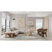 Feizy Kendall 8A62F Modern Abstract Rug in Ivory/Blue/Gray