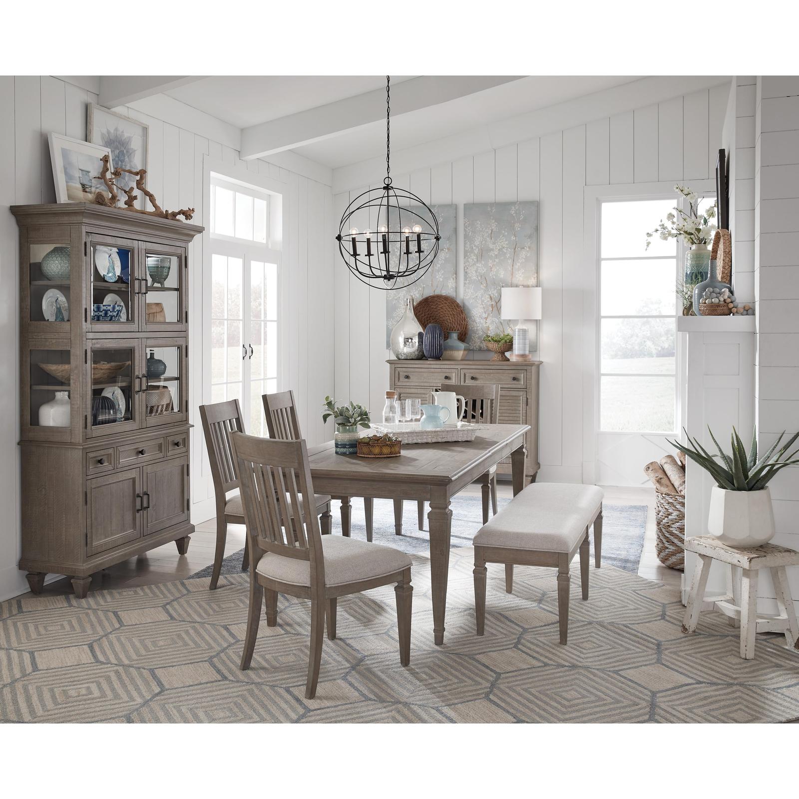Magnussen Home Lancaster Dovetail Grey Dining Cabinet