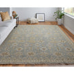 Feizy Corbitt 0610F Traditional Oriental in Blue/Gray/Ivory