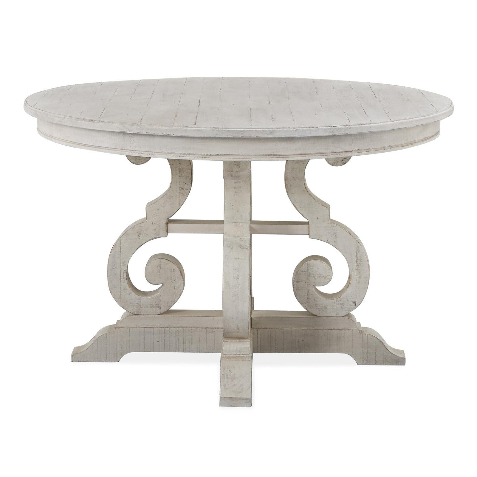 Magnussen Home Bronwyn Alabaster Round Dining Table