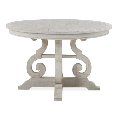 Magnussen Home Bronwyn Alabaster Round Dining Table