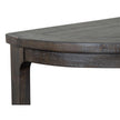 Magnussen Home Boswell Peppercorn Demilune Sofa Table