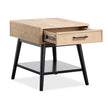 Magnussen Home Fletcher Driftwood Rectangular End Table