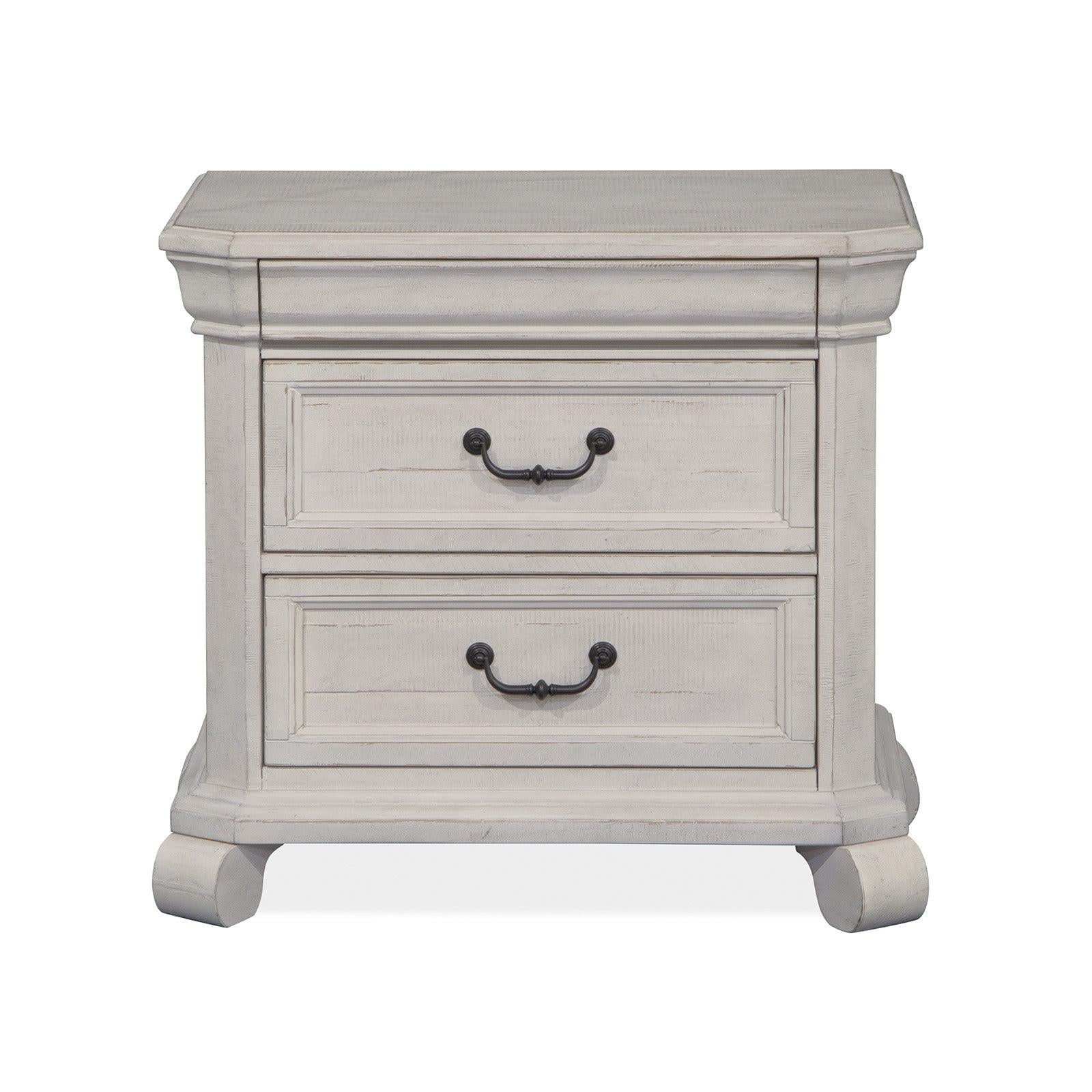 Magnussen Home Bronwyn Alabaster Drawer Nightstand