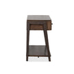 Magnussen Home Hallie Milk Chocolate & Dark Chocolate Rectangular Sofa Table