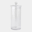 Global Views Diamond Shaped Optic Lidded Canister