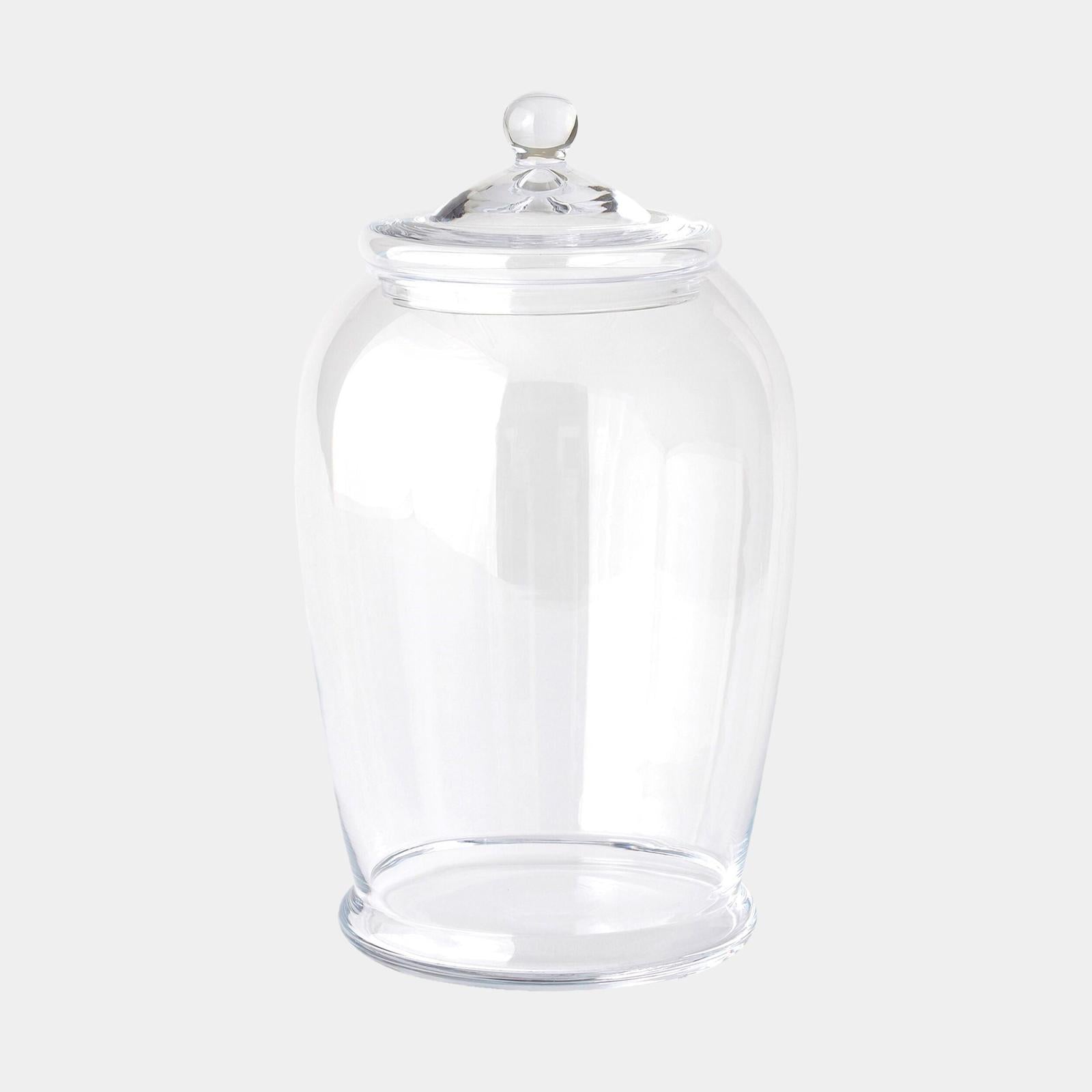 Global Views Lionel Glass Lidded Canister