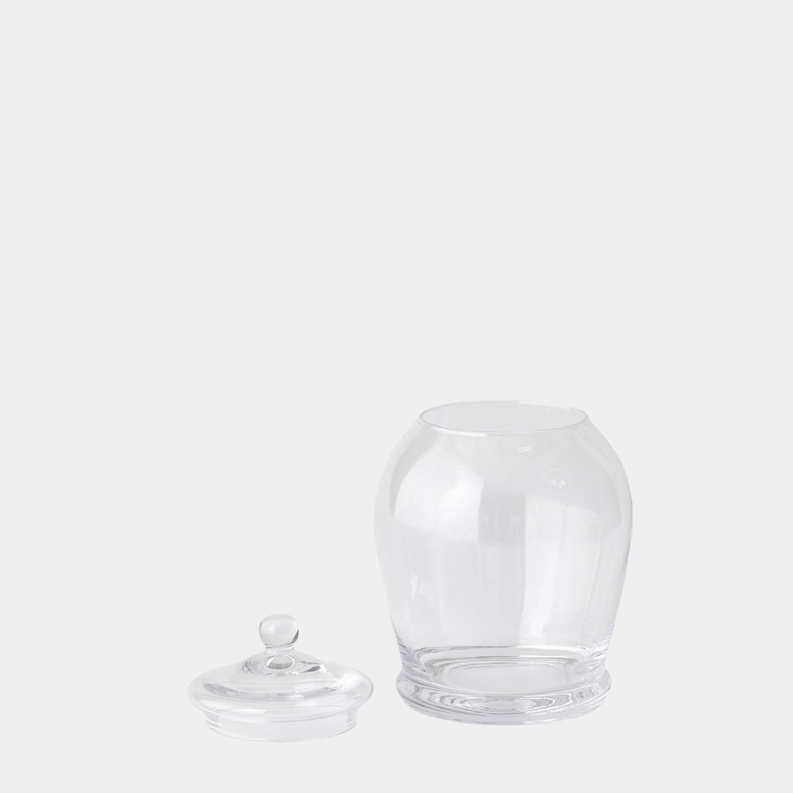 Global Views Lionel Glass Lidded Canister