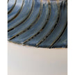 Global Views Aiden Etched Blue Rimed Vase