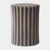 Global Views Perry Gear Stool Matte Brown