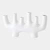 Global Views Abra Vase White