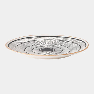 Global Views Medallion Charger and Bowl