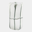 Global Views Crooked Line Grid Vase