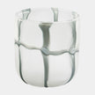 Global Views Crooked Line Grid Vase