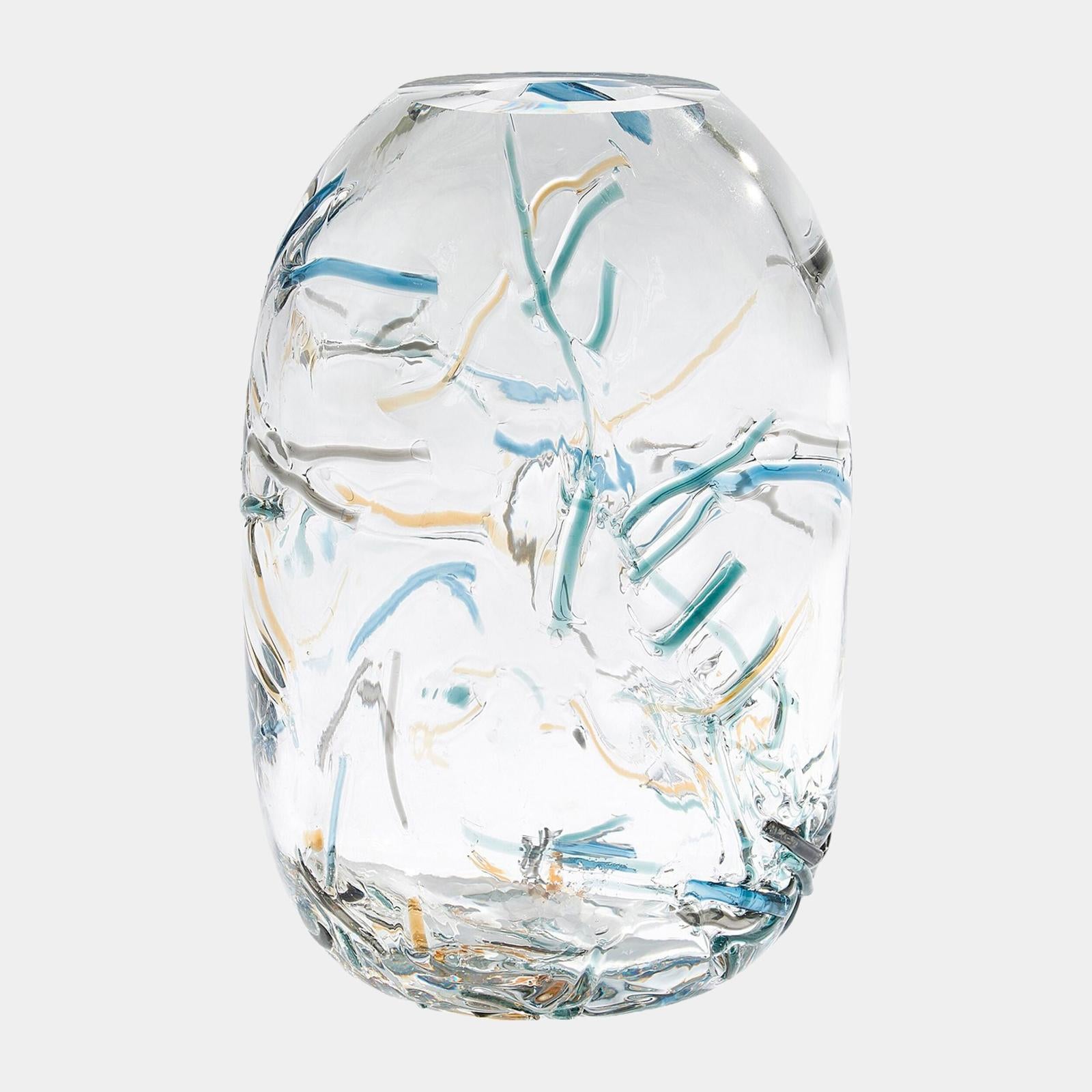 Global Views Confetti Glass Vase